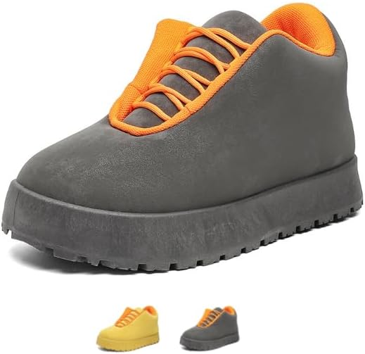 Крутые желто-серые массивные кроссовки для женщин и мужчин, модные повседневные кроссовки на платформе для ходьбы Acaritouch
Крутые желто-серые массивные кроссовки для женщин и мужчин, модные повседневные кроссовки на платформе для ходьбы Acaritouch