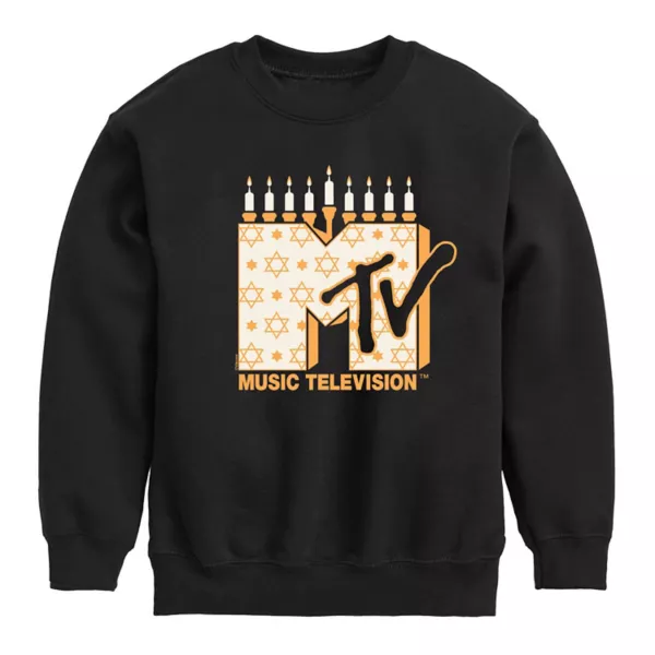 Мальчиковая флисовая толстовка Hanukkah Crew MTV для возраста 8-20 лет Licensed Character, черный
Мальчиковая флисовая толстовка Hanukkah Crew MTV для возраста 8-20 лет Licensed Character, черный