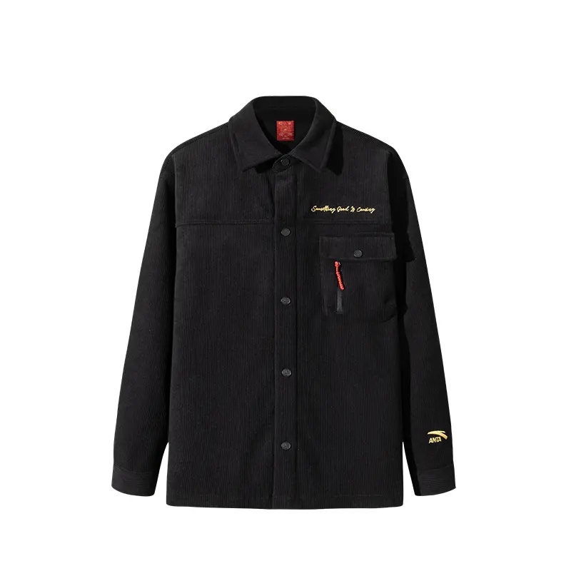 ANTA Мужская базовая куртка черная, Basic Black
ANTA Мужская базовая куртка черная, Basic Black