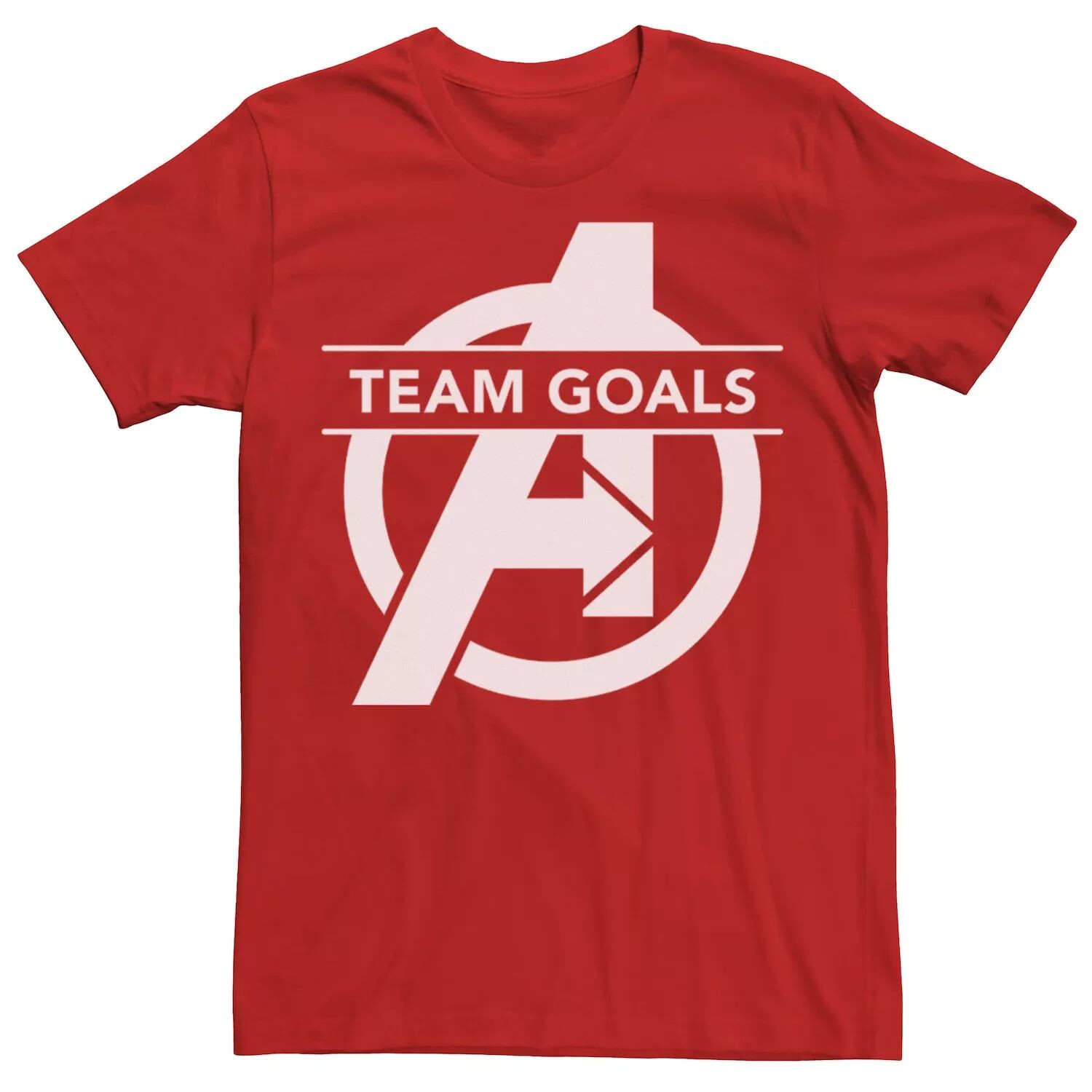 Мужская футболка с логотипом Avengers Endgame Team Goals и графическим рисунком Marvel
Мужская футболка с логотипом Avengers Endgame Team Goals и графическим рисунком Marvel