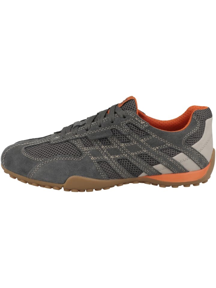 Кроссовки на шнуровке Geox Sneaker low U Snake Original A, серый
Кроссовки на шнуровке Geox Sneaker low U Snake Original A, серый