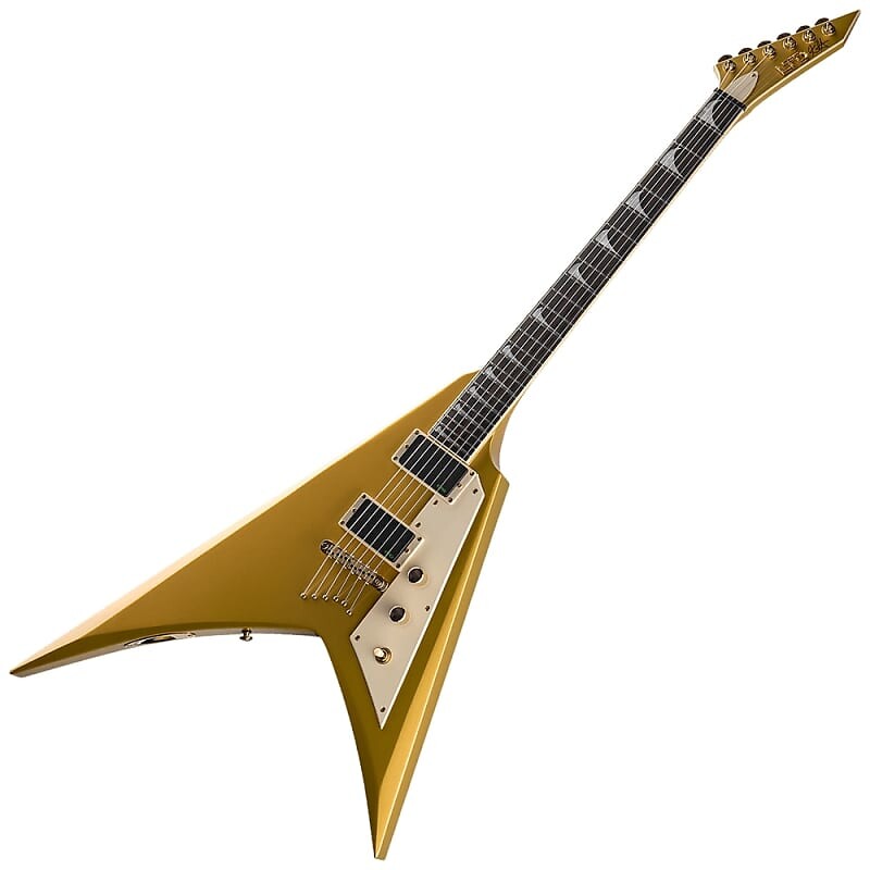 Электрогитара ESP LTD Kirk Hammett KH-V with Case – Metallic Gold – LKHVMGO
Электрогитара ESP LTD Kirk Hammett KH-V with Case – Metallic Gold – LKHVMGO