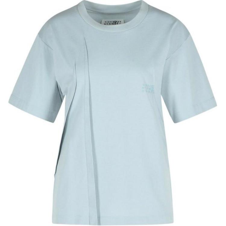 Футболка с логотипом MM6 Maison Margiela, синий
Футболка с логотипом MM6 Maison Margiela, синий