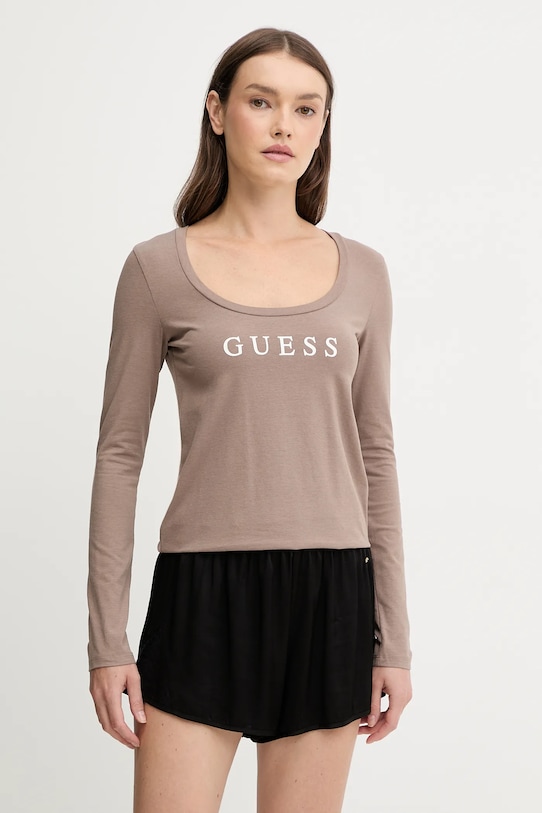 Лонгслив НОВЫЙ КЭРРИ Guess, коричневый
Лонгслив НОВЫЙ КЭРРИ Guess, коричневый