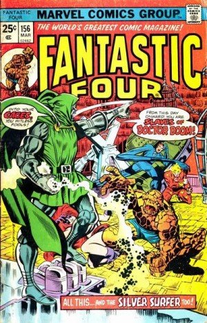 Fantastic Four #156 "Doctor Doom & Silver Surfer Appearance (MARVEL COMICS)
Fantastic Four #156 "Doctor Doom & Silver Surfer Appearance (MARVEL COMICS)