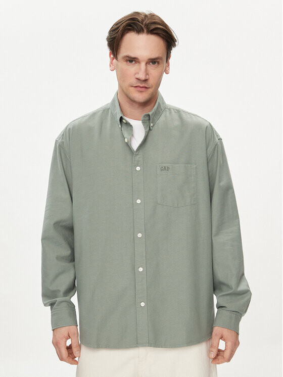 Рубашка стандартного кроя Gap, серый
Рубашка стандартного кроя Gap, серый
