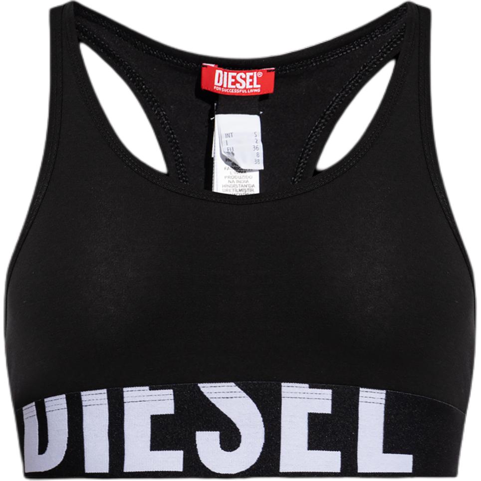 Спортивный топ Allison D с логотипом и декором DIESEL, черный
Спортивный топ Allison D с логотипом и декором DIESEL, черный