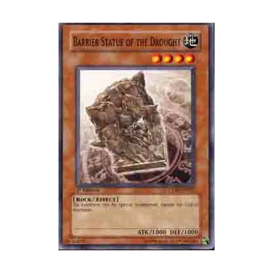 CCG Барьерная статуя засухи (обычная), Yu-Gi-Oh - Cyberdark Impact - Singles
CCG Барьерная статуя засухи (обычная), Yu-Gi-Oh - Cyberdark Impact - Singles