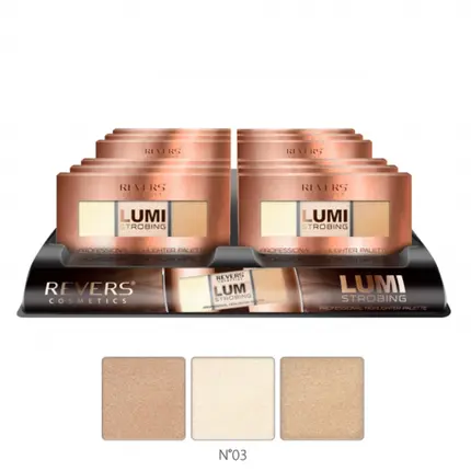 Палитра Reverse Lumi Strobing с тремя хайлайтерами № 03 12,5G Palette, Cosmelogia
Палитра Reverse Lumi Strobing с тремя хайлайтерами № 03 12,5G Palette, Cosmelogia