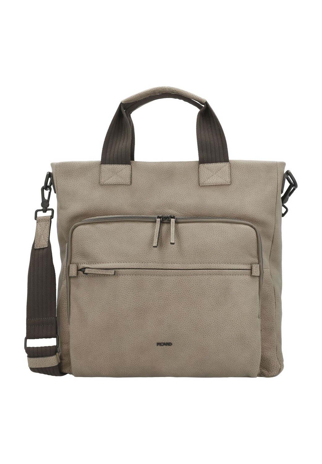 Деловая сумка, кожа, на молнии, мужская и женская PICARD, тауп 
Деловая сумка, кожа, на молнии, мужская и женская PICARD, тауп