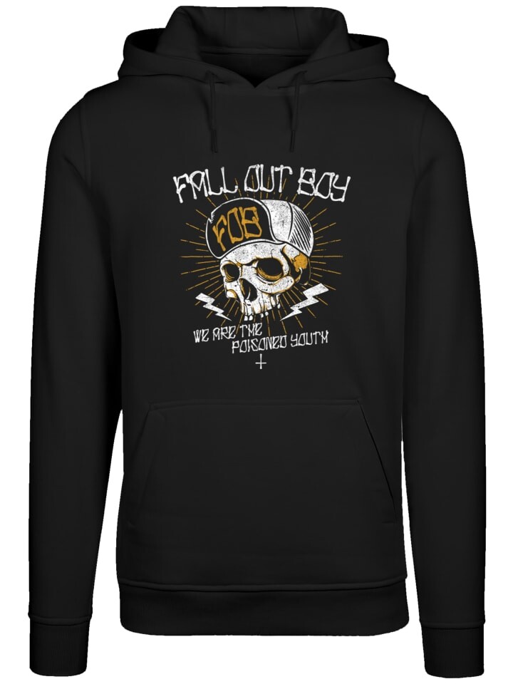 Пуловер F4NT4STIC Fall Out Boy Chest Youth Skull, черный 
Пуловер F4NT4STIC Fall Out Boy Chest Youth Skull, черный