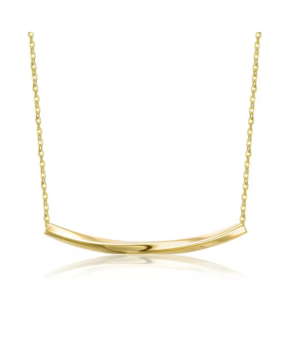 Гладкое ожерелье с 14-каратным золотым покрытием Genevive, gold
Гладкое ожерелье с 14-каратным золотым покрытием Genevive, gold