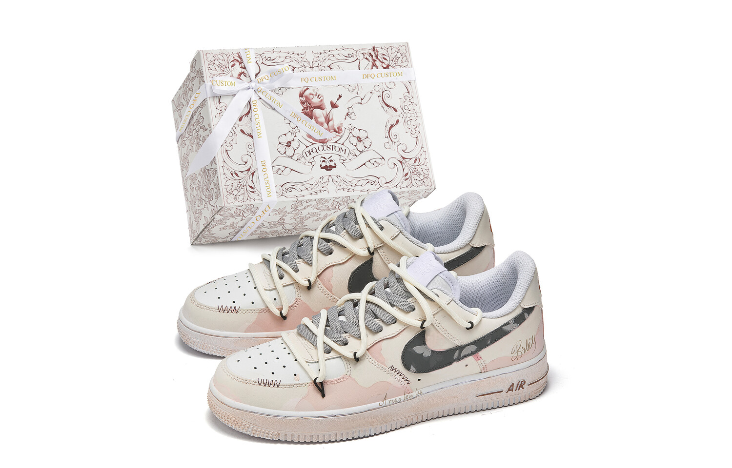Кроссовки Nike Air Force 1 Skateboarding Shoes Women's Low-top Grey/Brown/Pink/Purple, фиолетовый
Кроссовки Nike Air Force 1 Skateboarding Shoes Women's Low-top Grey/Brown/Pink/Purple, фиолетовый