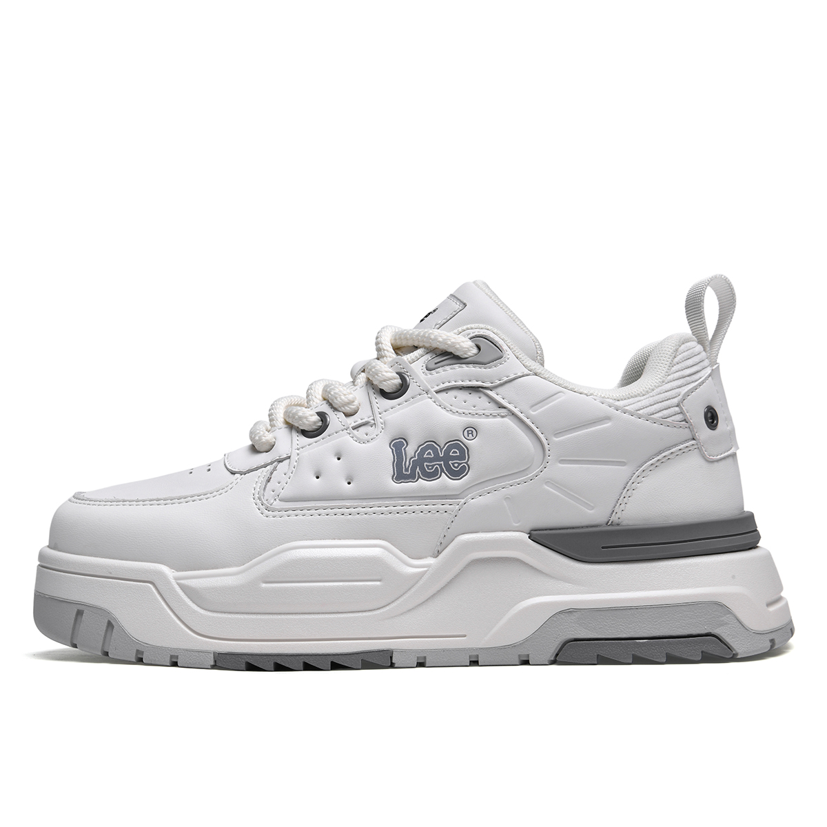 Lee Классические модные повседневные универсальные минималистичные стильные пухлые кроссовки низкие скейтерские мужские белые, цвет White
Lee Классические модные повседневные универсальные минималистичные стильные пухлые кроссовки низкие скейтерские мужские белые, цвет White