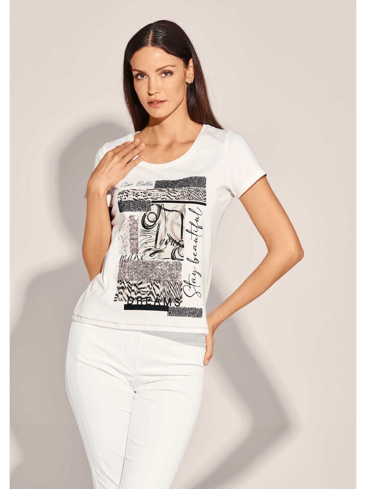 MADELEINE Повседневная футболка с принтом и круглым вырезом, кремового/многоцветного оттенка, Бежевый, MADELEINE Повседневная футболка с принтом и круглым вырезом, кремового/многоцветного оттенка
MADELEINE Повседневная футболка с принтом и круглым вырезом, кремового/многоцветного оттенка, Бежевый, MADELEINE Повседневная футболка с принтом и круглым вырезом, кремового/многоцветного оттенка