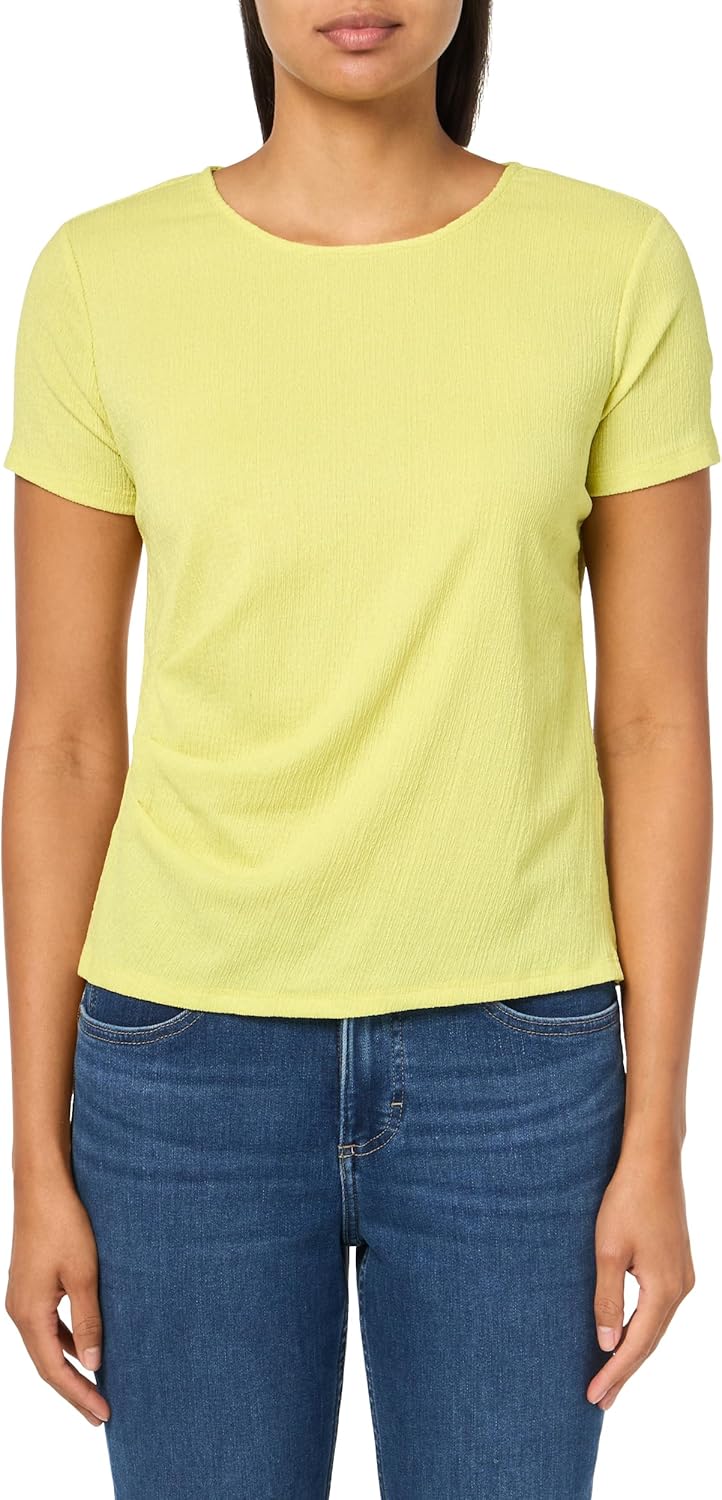 Женский топ Calvin Klein с короткими рукавами и сборками по бокам, Pear
Женский топ Calvin Klein с короткими рукавами и сборками по бокам, Pear