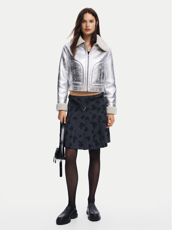 Куртка из искусственной кожи, стандартного кроя Desigual, серебряный, Серебристый, Куртка из искусственной кожи, стандартного кроя Desigual, серебряный
Куртка из искусственной кожи, стандартного кроя Desigual, серебряный, Серебристый, Куртка из искусственной кожи, стандартного кроя Desigual, серебряный