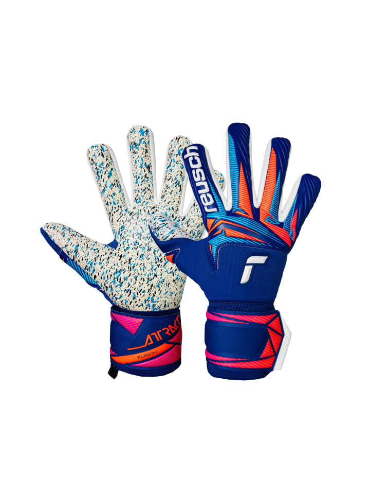 Reusch Вратарские перчатки Attrakt Fusion NC, модель 4126, ярко-синий/белый/ярко-оранжевый
Reusch Вратарские перчатки Attrakt Fusion NC, модель 4126, ярко-синий/белый/ярко-оранжевый