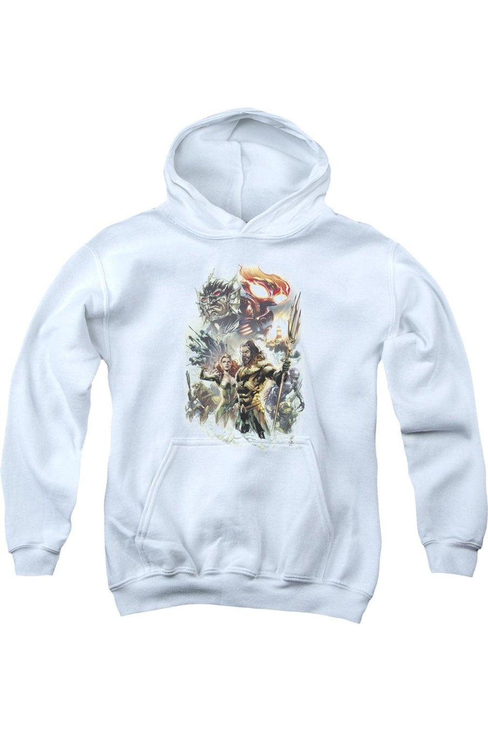 Толстовка с капюшоном "Король Атлантиды" из фильма "Аквамен" для молодежи Gildan, белый
Толстовка с капюшоном "Король Атлантиды" из фильма "Аквамен" для молодежи Gildan, белый