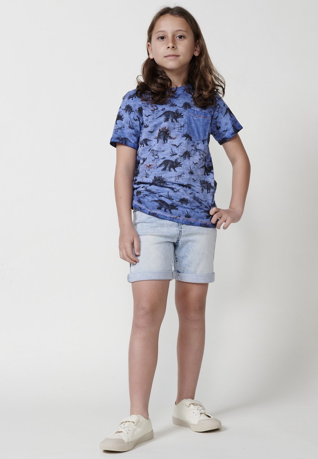 Футболка с принтом DE MANGA CORTA Koroshi, синий
Футболка с принтом DE MANGA CORTA Koroshi, синий