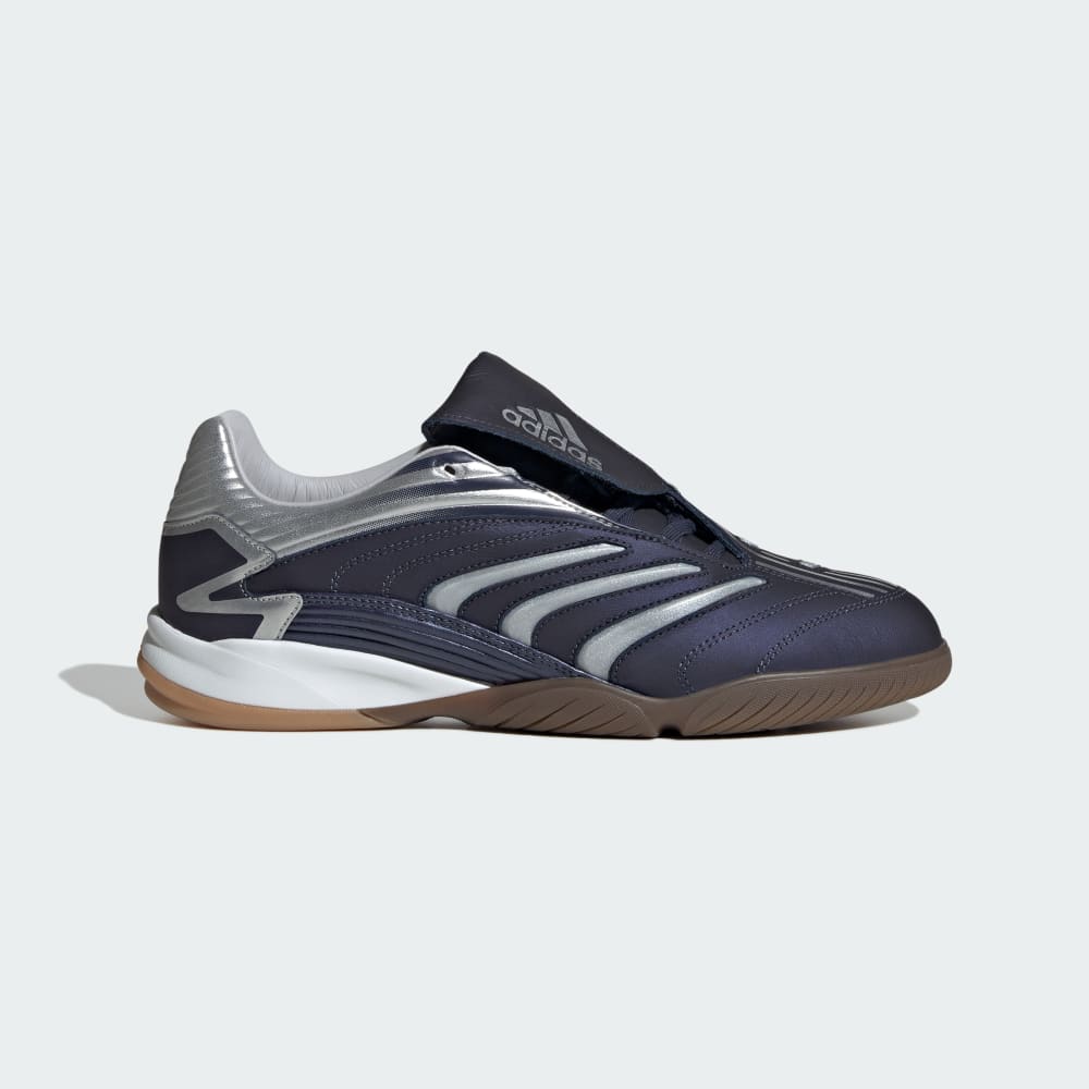 Кроссовки Adidas Predator Sala Shoes, цвет Shadow Navy/Silver Metallic/Gum
Кроссовки Adidas Predator Sala Shoes, цвет Shadow Navy/Silver Metallic/Gum