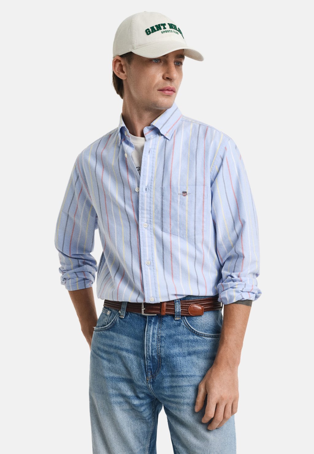 Рубашка GANT, светло-голубой 
Рубашка GANT, светло-голубой