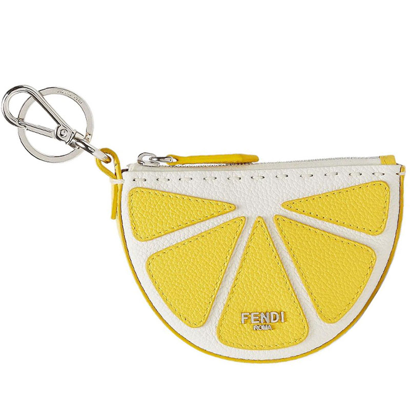 FENDI Кожаный аксессуар для сумки мужской желтый
FENDI Кожаный аксессуар для сумки мужской желтый