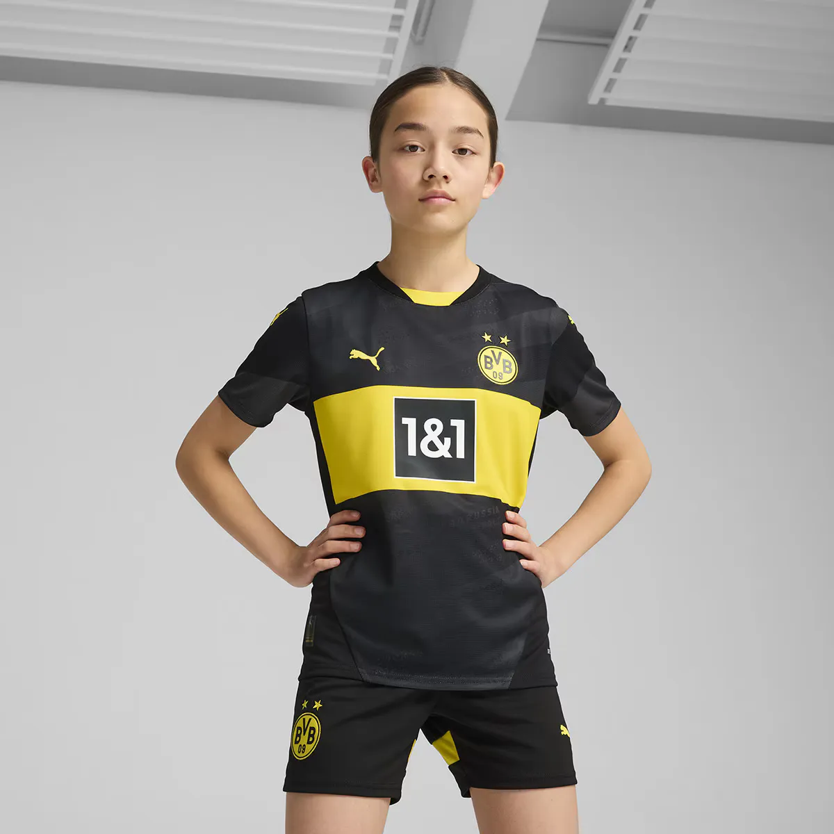 Боруссия Дортмунд БВБ 2-й комплект детская рубашка 2024-2025 Реплика Puma, чёрный
Боруссия Дортмунд БВБ 2-й комплект детская рубашка 2024-2025 Реплика Puma, чёрный