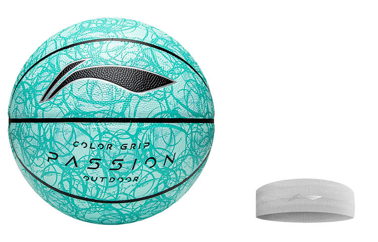 LINING Баскетбольный мяч PU Green размер 7 тренировочный unisex China
LINING Баскетбольный мяч PU Green размер 7 тренировочный unisex China