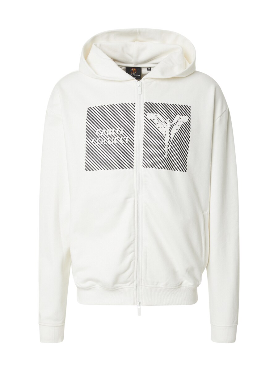 Худи с капюшоном на молнии Carlo Colucci Enz, Off white
Худи с капюшоном на молнии Carlo Colucci Enz, Off white