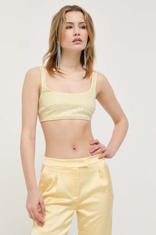 Топ Patrizia Pepe, желтый
Топ Patrizia Pepe, желтый