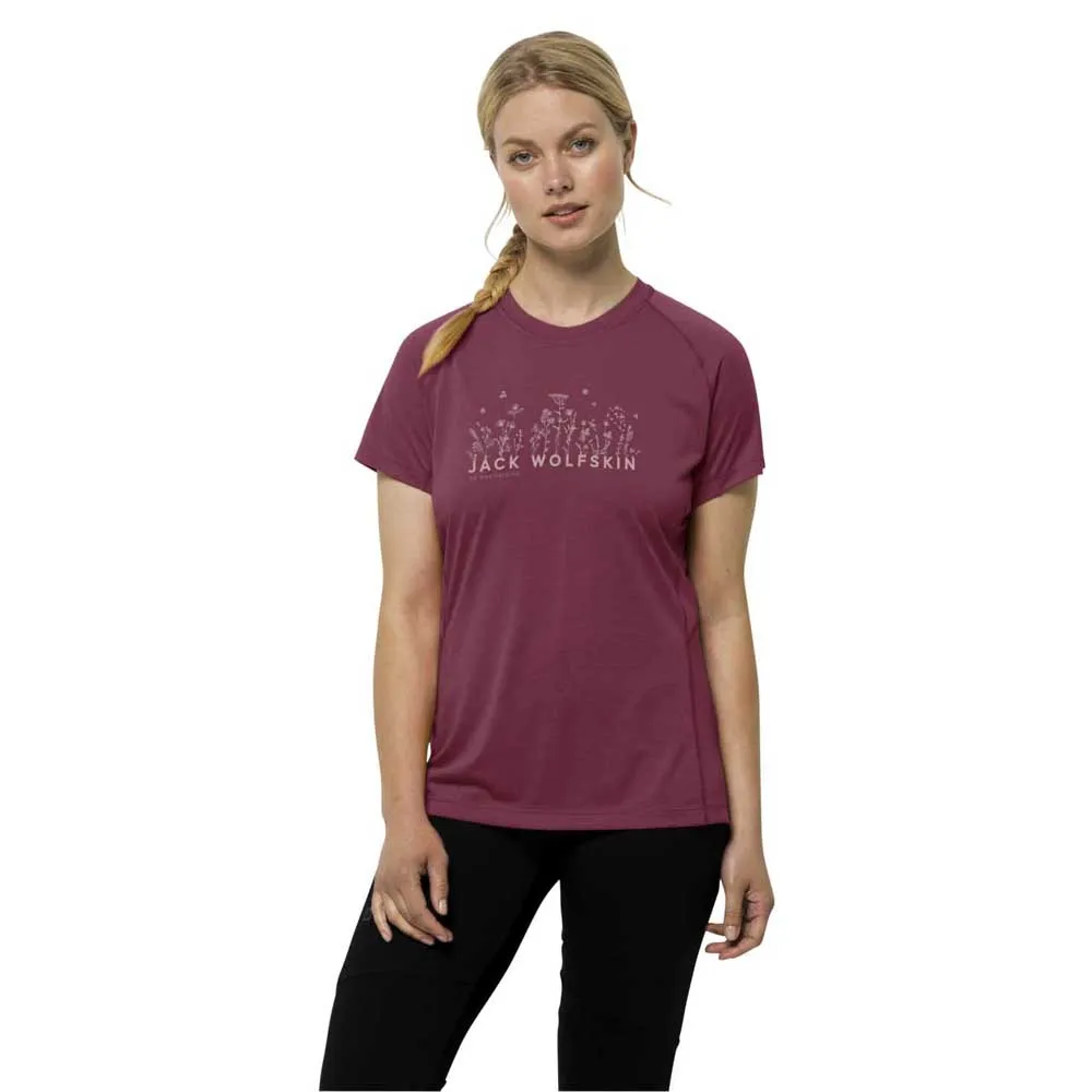 Футболка Jack Wolfskin Morobbia Vent, фиолетовый/красный
Футболка Jack Wolfskin Morobbia Vent, фиолетовый/красный