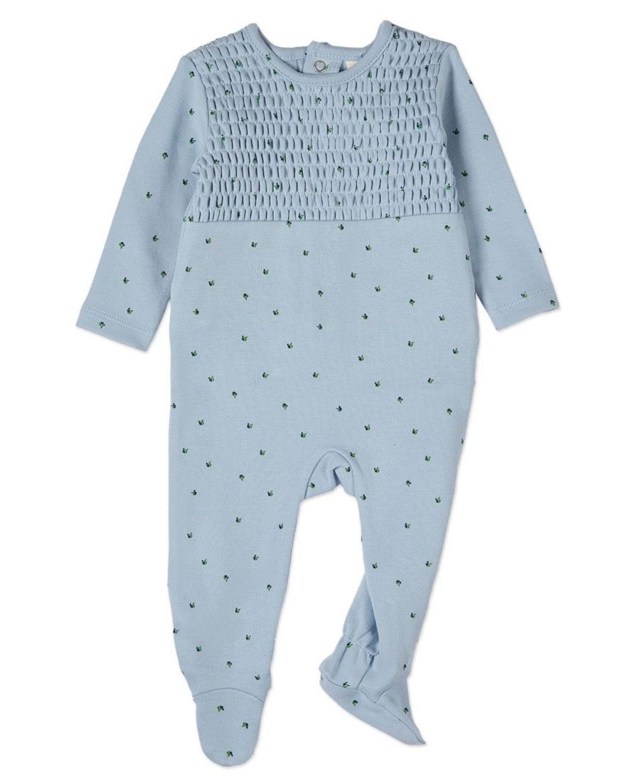 Детский комбинезон для мальчиков "Черника" из 100% хлопка с присборенной отделкой MeMoi, Blue
Детский комбинезон для мальчиков "Черника" из 100% хлопка с присборенной отделкой MeMoi, Blue