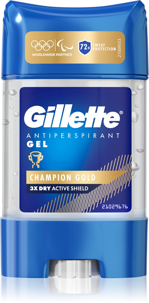 Гель-Антиперспирант Champion Gold Gillette, 70 мл
Гель-Антиперспирант Champion Gold Gillette, 70 мл