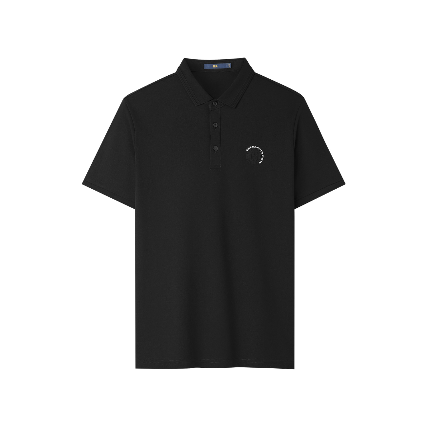 Мужские рубашки поло с острым воротником, средней толщины, другие HLA, черный 1 5
Мужские рубашки поло с острым воротником, средней толщины, другие HLA, черный 1 5