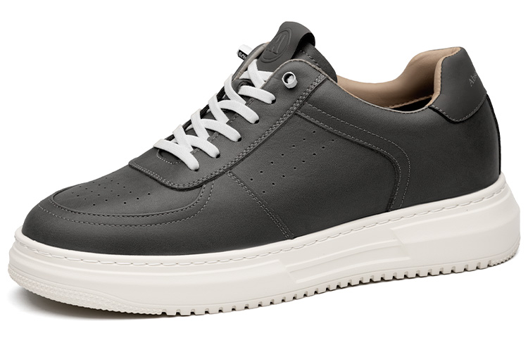 Дышащие низкие скейтерские кроссовки SULEGAO серые мужские с увеличением роста на 6 см
Дышащие низкие скейтерские кроссовки SULEGAO серые мужские с увеличением роста на 6 см