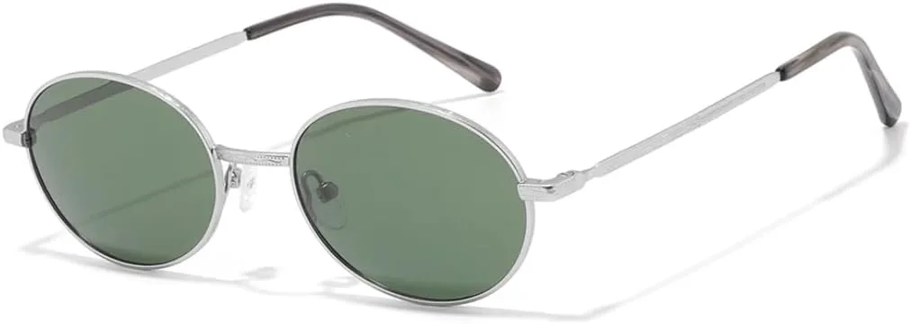 Модные овальные поляризованные солнцезащитные очки для мужчин и женщин в стиле ретро, роскошные, с защитой от УФ-излучения UV400 TOIPASTN, C2 Sliver Green
Модные овальные поляризованные солнцезащитные очки для мужчин и женщин в стиле ретро, роскошные, с защитой от УФ-излучения UV400 TOIPASTN, C2 Sliver Green