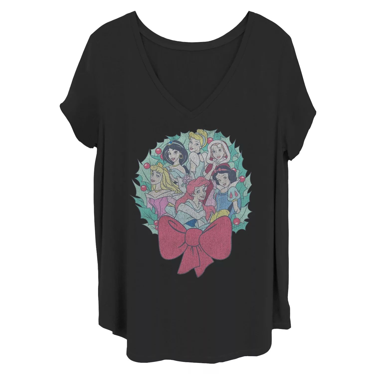 Футболка с рождественским венком Juniors' Plus Disney Princess Group Shot Licensed Character
Футболка с рождественским венком Juniors' Plus Disney Princess Group Shot Licensed Character