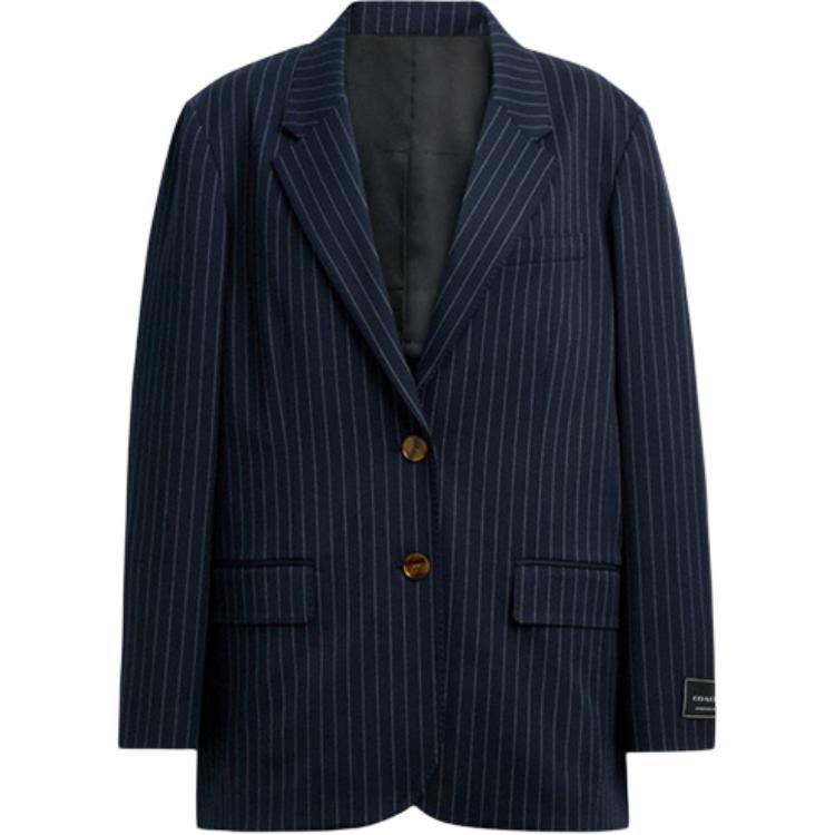 SS25 Business Suit Coat Women's COACH, синий
SS25 Business Suit Coat Women's COACH, синий