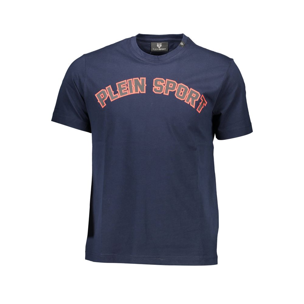 Синяя хлопковая футболка Plein Sport, Blue
Синяя хлопковая футболка Plein Sport, Blue