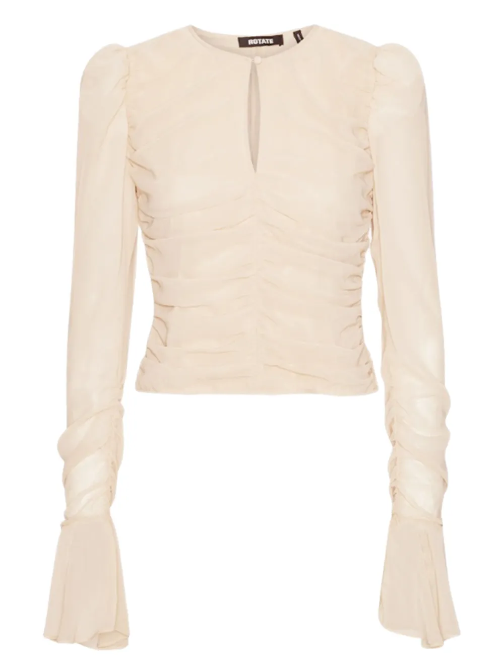 Топ с пышными рукавами и драпировкой ROTATE BIRGER CHRISTENSEN, нейтральный
Топ с пышными рукавами и драпировкой ROTATE BIRGER CHRISTENSEN, нейтральный