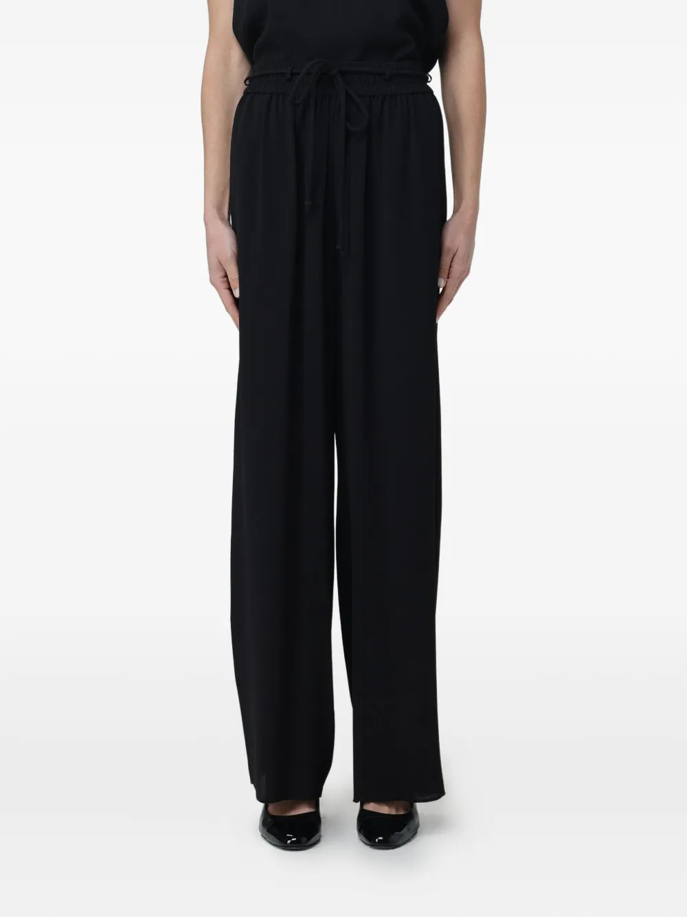 Брюки на завязках Giorgio Armani, черный
Брюки на завязках Giorgio Armani, черный