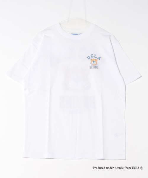 Футболка с коротким рукавом, принт на спине UCLA, белый
Футболка с коротким рукавом, принт на спине UCLA, белый