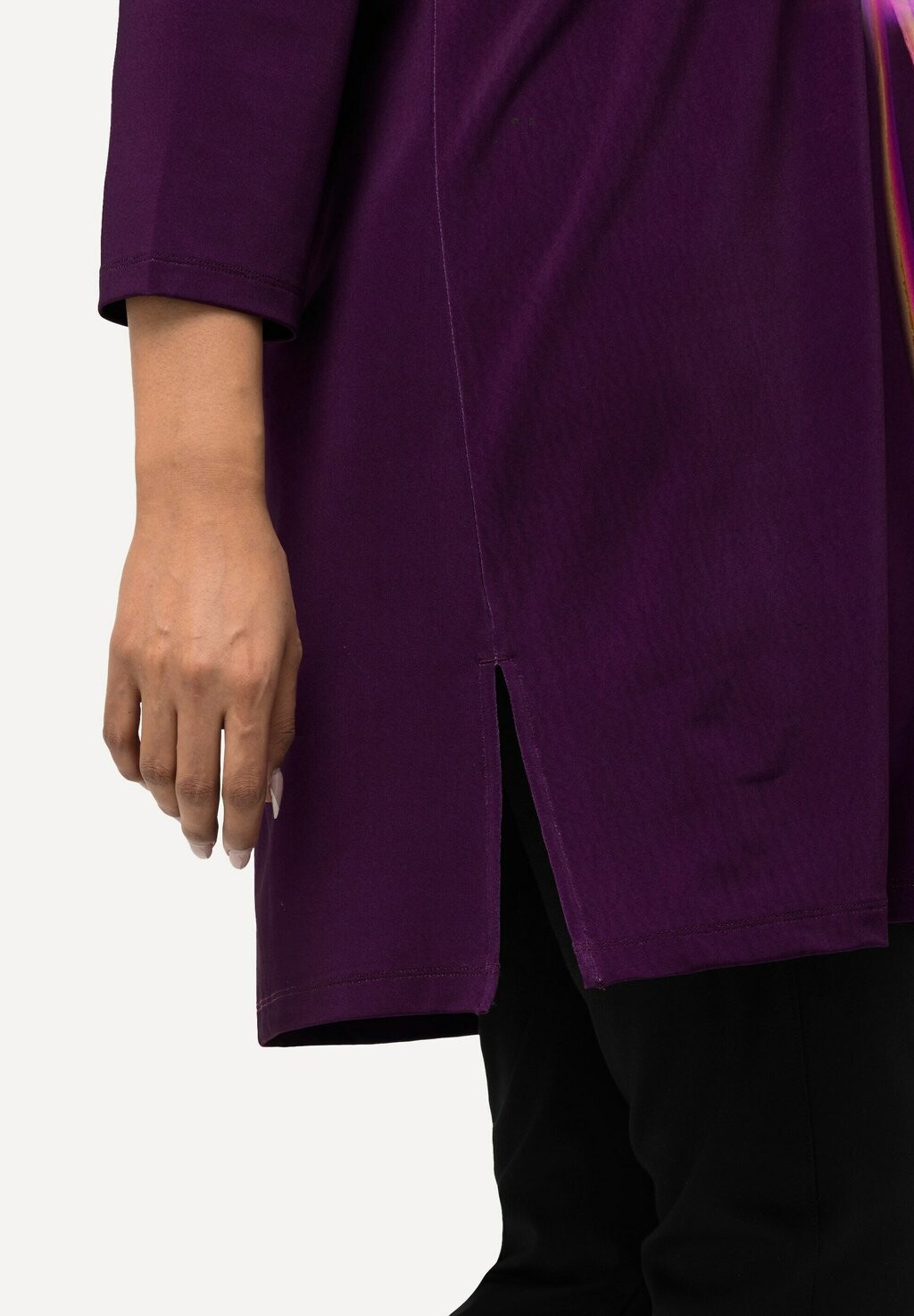 Топ с длинными рукавами FLOWER MOTIF 3/4 SLEEVE Ulla Popken, фиолетовый
Топ с длинными рукавами FLOWER MOTIF 3/4 SLEEVE Ulla Popken, фиолетовый