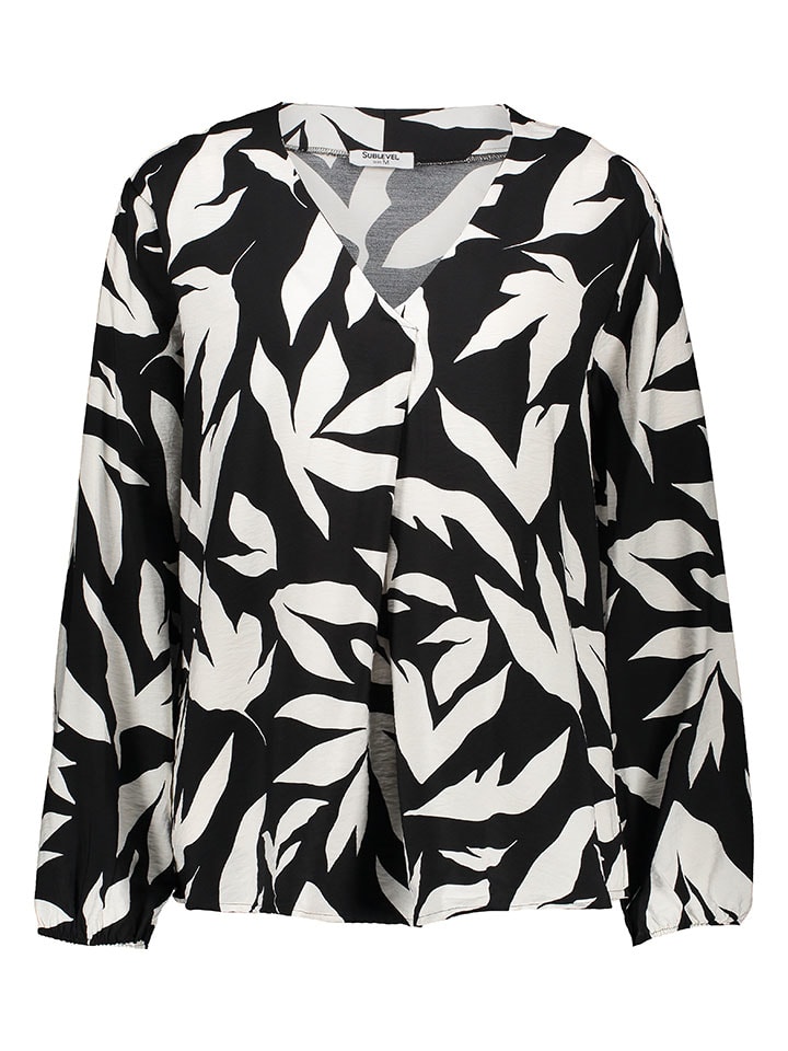 Блузка Sublevel, черный/белый
Блузка Sublevel, черный/белый