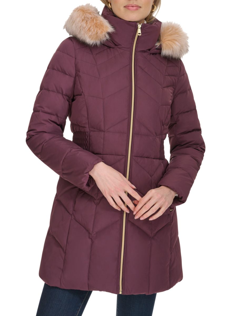 Пуховое пальто из тафты Cole Haan, цвет Merlot
Пуховое пальто из тафты Cole Haan, цвет Merlot