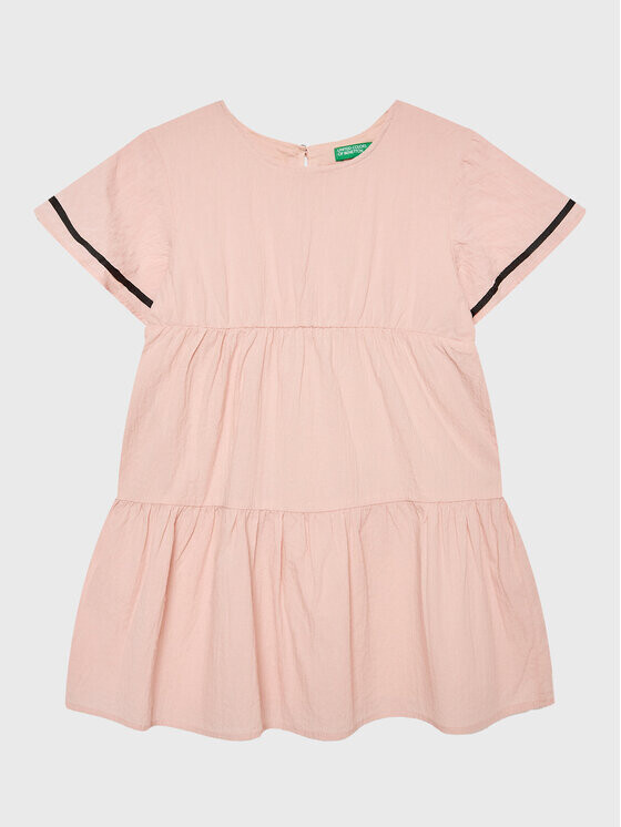 Летнее платье стандартного кроя United Colors Of Benetton, розовый
Летнее платье стандартного кроя United Colors Of Benetton, розовый