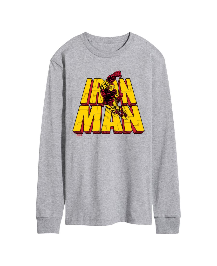 Мужская футболка с длинными рукавами "Железный человек" AIRWAVES, Gray
Мужская футболка с длинными рукавами "Железный человек" AIRWAVES, Gray