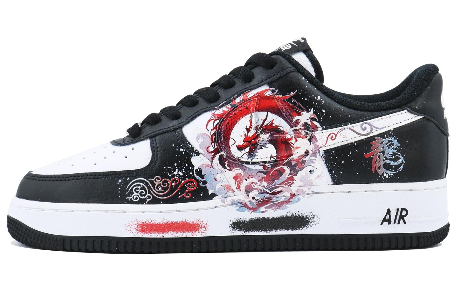 Кастомизированные кроссовки Nike Air Force 1 Skateboarding Shoes Unisex, черный/белый
Кастомизированные кроссовки Nike Air Force 1 Skateboarding Shoes Unisex, черный/белый