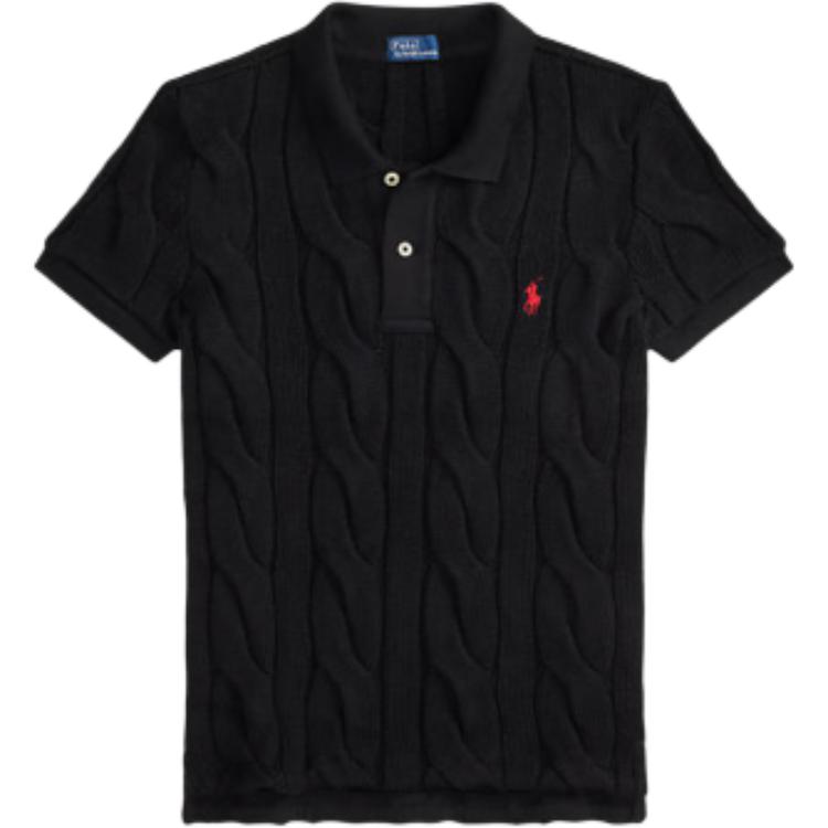 Кабельная поло Polo Ralph Lauren, черный
Кабельная поло Polo Ralph Lauren, черный